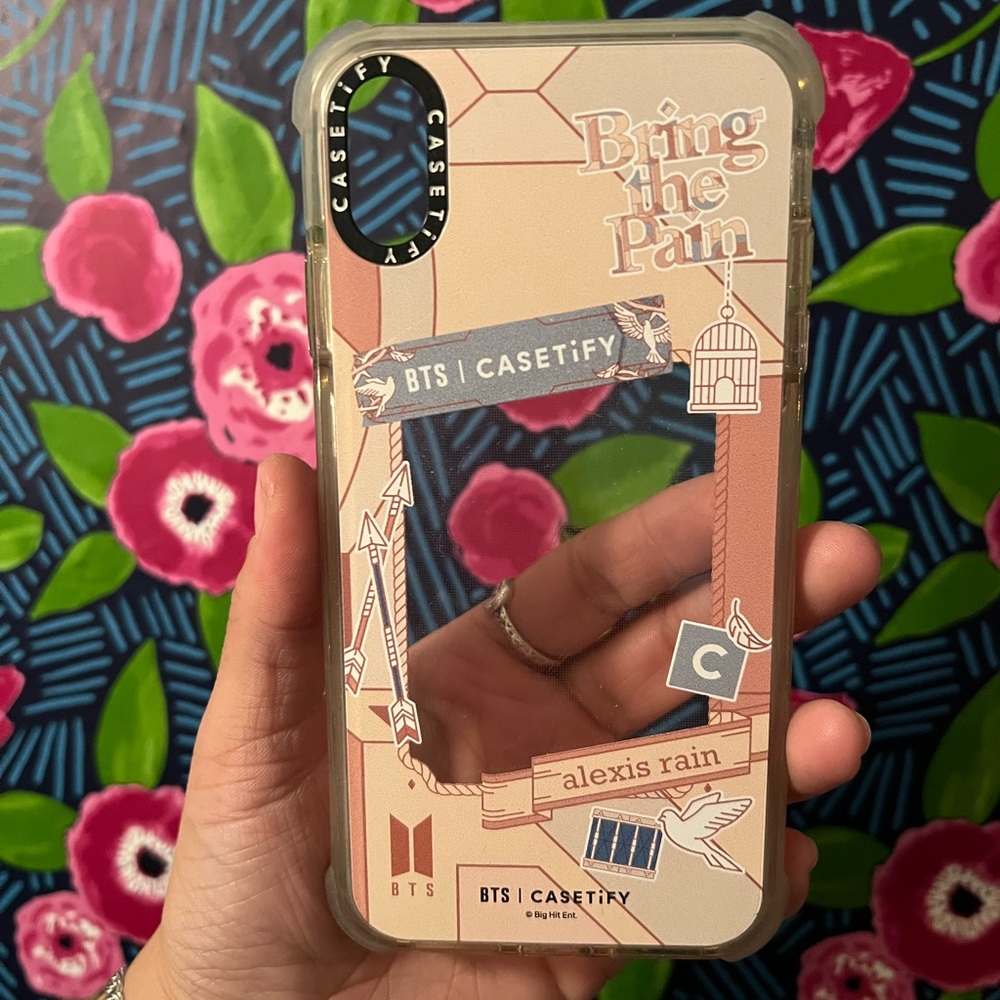 Casetfiy x BTS iphone XS MAX case